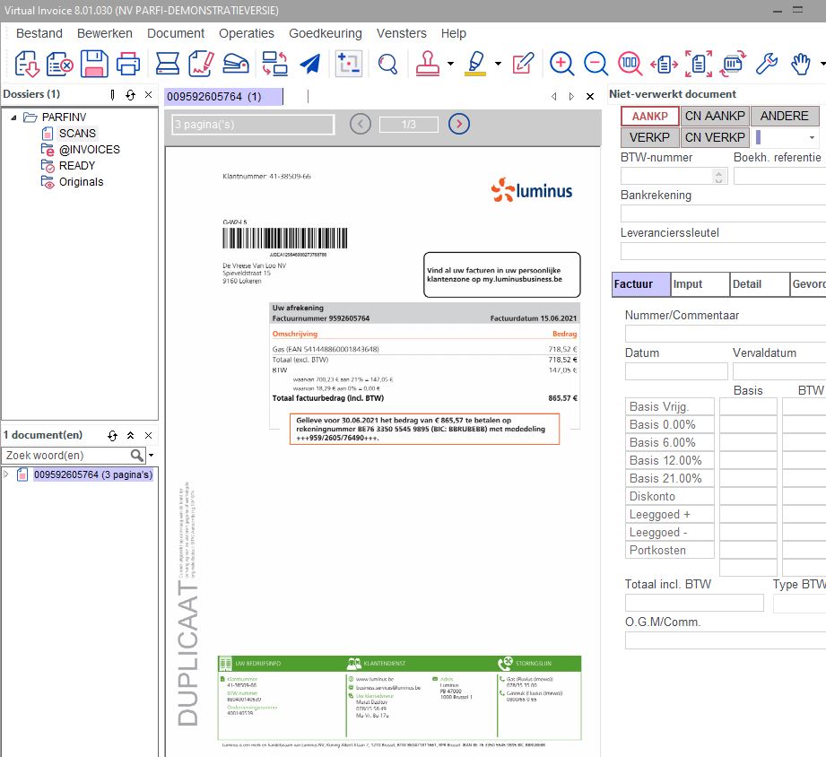Virtual Invoice